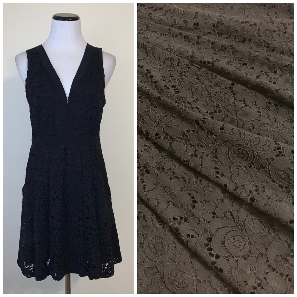 173 Free People Lovely in Lace black dress - Picture 3 of 8